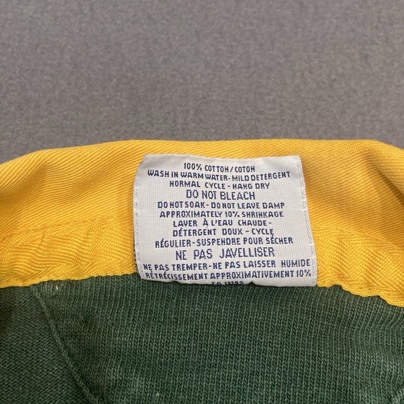 Vintage 90s Barbarian Rugby Shirt South Africa Springboks Men's Large Green - Picture 5 of 11